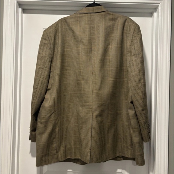 Joseph & Feiss Men's Tan And Brown Blazer Sports Coat Size XL - Picture 2 of 2